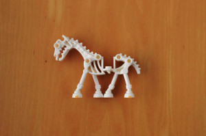 Legopdferdeskelett